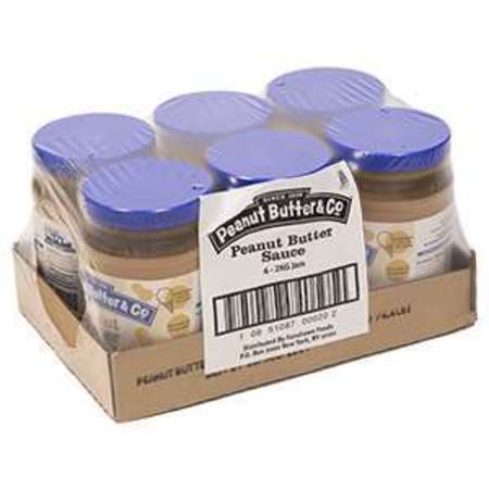 Peanut Butter & Co Peanut Butter Sauce 4lbs All Natural Pumpable Peanut Butter, PK6 17010001V-4